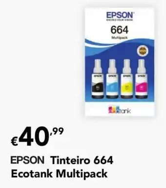 Radio Popular Epson Tinteiro 664 Ecotank Multipack promoção