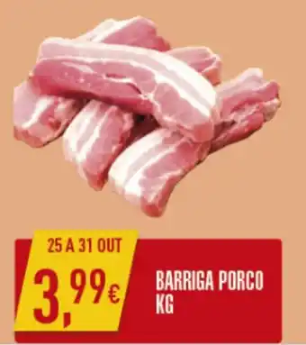 Miranda Supermercados BARRIGA PORCO KG promoção