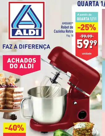 ALDI AMBIANO Robot de Cozinha Retro promoção