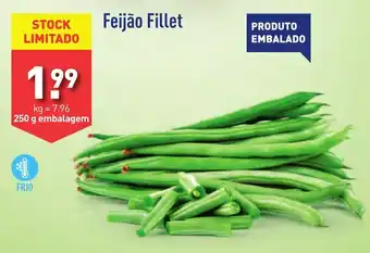 ALDI Feijão Fillet promoção