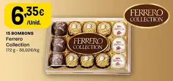 15 BOMBONS Ferrero Collection 172 g