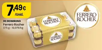 Intermarché 30 BOMBONS Ferrero Rocher 375g promoção