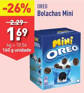ALDI OREO Bolachas Mini promoção