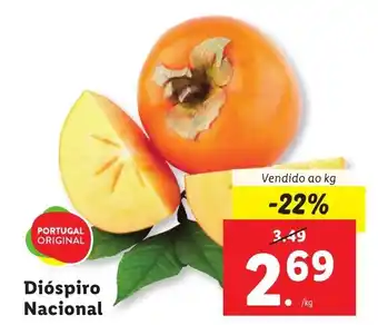 Lidl Dióspiro Nacional promoção