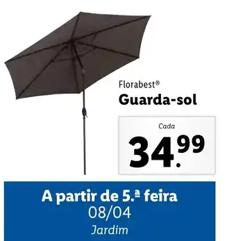 Lidl Florabest Guarda-sol promoção