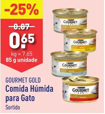 GOURMET GOLD Comida Húmida para Gato Sortido