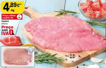 Intermarché PORCO Bifana promoção