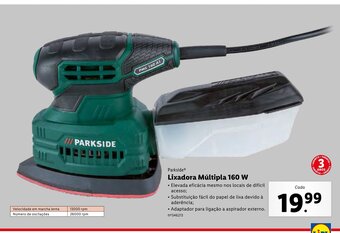 Lidl Parkside Lixadora Múltipla 160W promoção