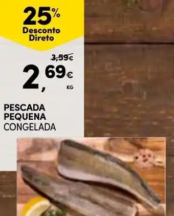 Continente Pescada Pequena Congelada promoção