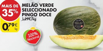 Pingo Doce Melão Verde Seleccionado Pingo Doce promoção