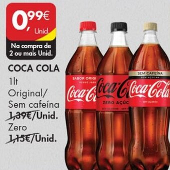 Pingo Doce Coca Cola 1lt promoção