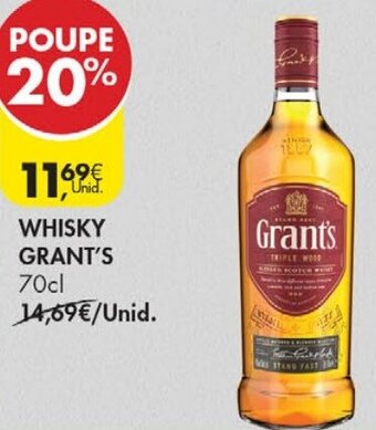 Whisky Grant's 70cl