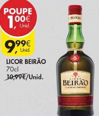 Pingo Doce Licor Beirão 70cl promoção