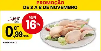 Intermarché CODORNIZ promoção