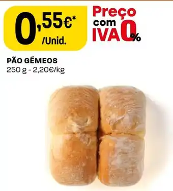 Intermarché PÃO GÊMEOS 250 g promoção