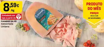 Intermarché FIAMBRE DA PÁ Salsicharia Limiana promoção