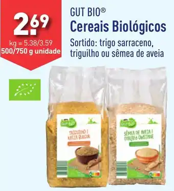 ALDI GUT BIO Cereais Biológicos promoção