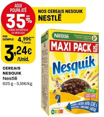 Intermarché CEREAIS NESQUIK Nestlé 625g promoção