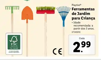 Playtive Ferramentas de Jarmin para Criança