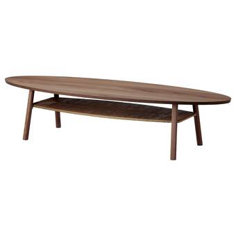 IKEA Stockholm mesa de centro, chapa de nogueira, 180x59 cm promoção