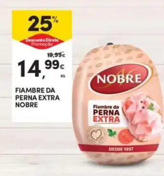 Continente FIAMBRE DA PERNA EXTRA NOBRE promoção