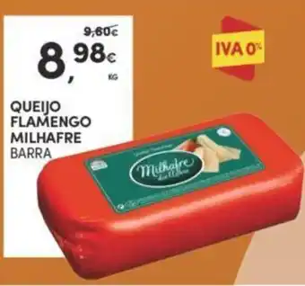Continente QUEIJO FLAMENGO MILHAFRE BARRA promoção