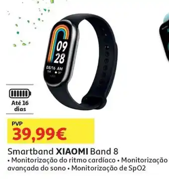 Auchan Smartband XIAOMI Band 8 promoção