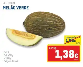 Makro MELÃO VERDE promoção