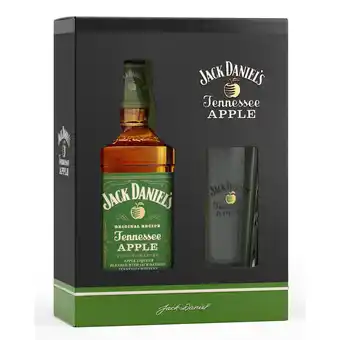 Continente Jack daniel's apple bebida espirituosa com copo promoção