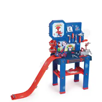 Continente Spidey - bancada de ferramentas promoção