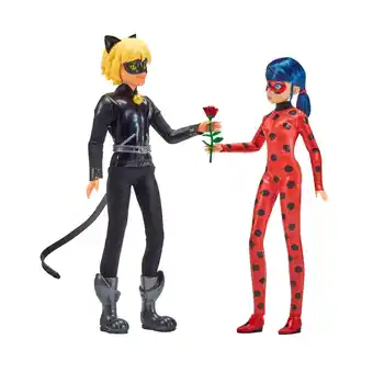 Bonecas ladybug e cat noir 26cm