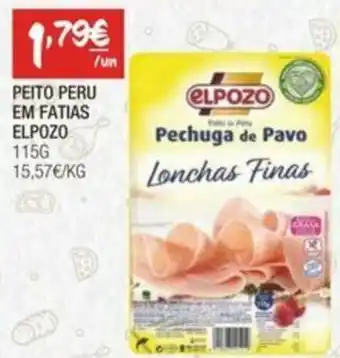Spar PEITO PERU EM FATIAS ELPOZO 115G promoção