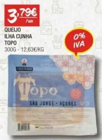 Spar QUEIJO ILHA CUNHA TOPO 300g promoção