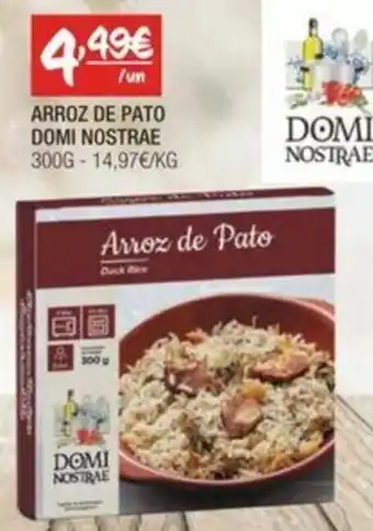Spar ARROZ DE PATO DOMI NOSTRAE 300G promoção