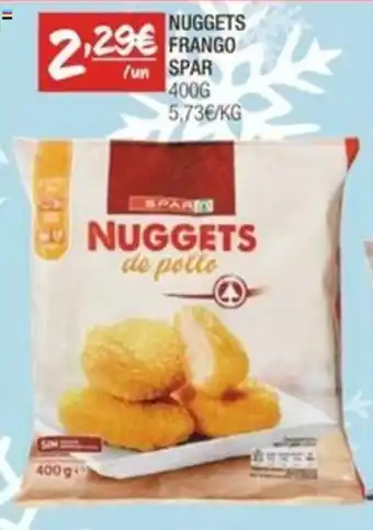 NUGGETS FRANGO SPAR 400G