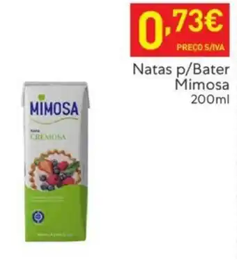 Recheio Natas p/Bater Mimosa 200ml promoção