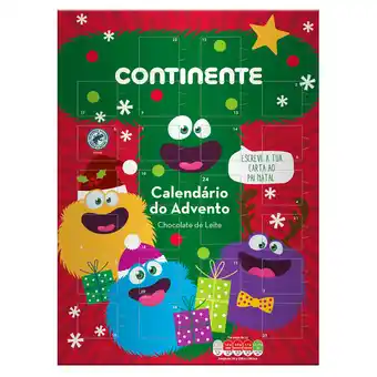 Continente Calendário do advento de chocolate promoção