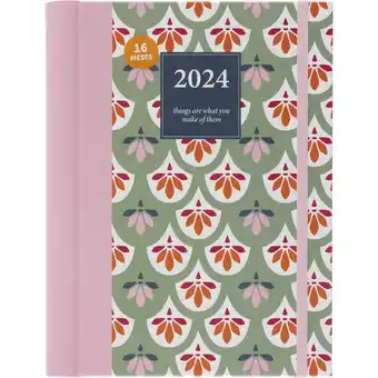 Continente Agenda semanal a5 countryside com elástico 2024 promoção