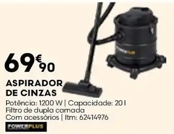 Bricomarché ASPIRADOR DE CINZAS promoção