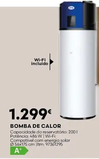 Bricomarché BOMBA DE CALOR promoção