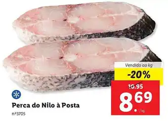 Lidl Perca do Nilo à Posta Vendido ao kg promoção
