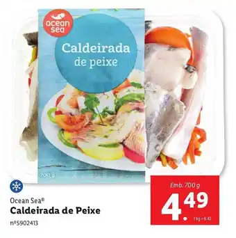 Lidl Ocean Sea Caldeirada de Peixe Emb. 700 g promoção