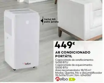 Bricomarché AR CONDICIONADO PORTÁTIL promoção