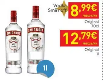 Vodka Smirnoff Original 70cl