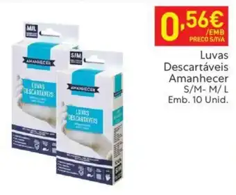 Recheio Luvas Descartáveis Amanhecer promoção