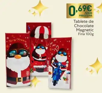 Recheio Tablete de Chocolate Magnetic Fina 100g promoção
