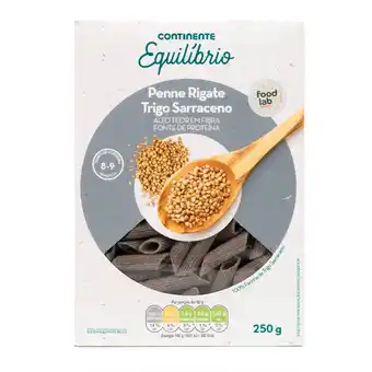 Continente Massa penne rigate trigo sarraceno promoção