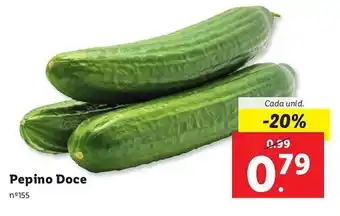 Lidl Pepino Doce promoção