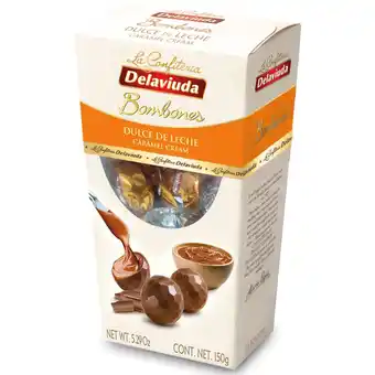 Continente Bombons de chocolate com caramelo promoção