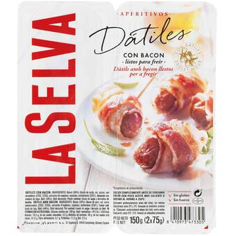 Continente Tâmaras com bacon promoção